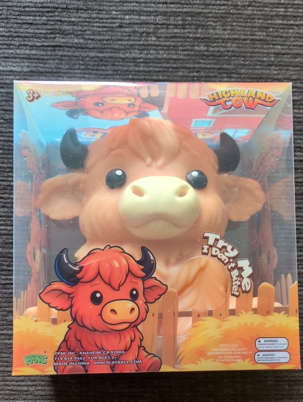 Five Below Highland Cow Squishy